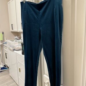 Chico's Teal Straight Leg Pants